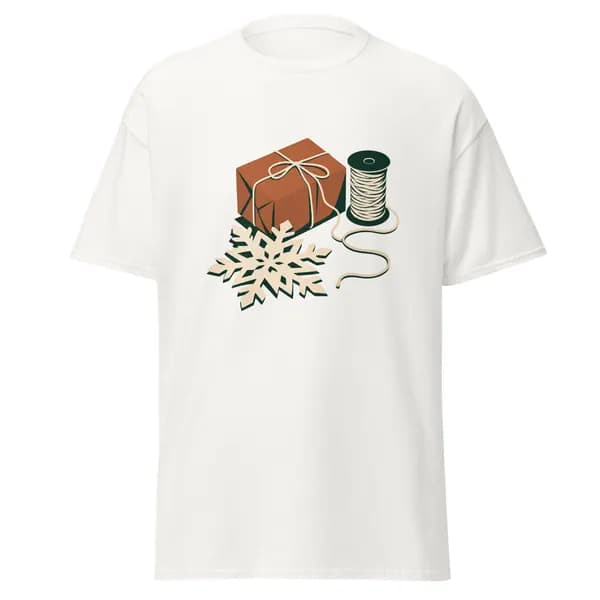 Gift in Progress digital garment preview · White