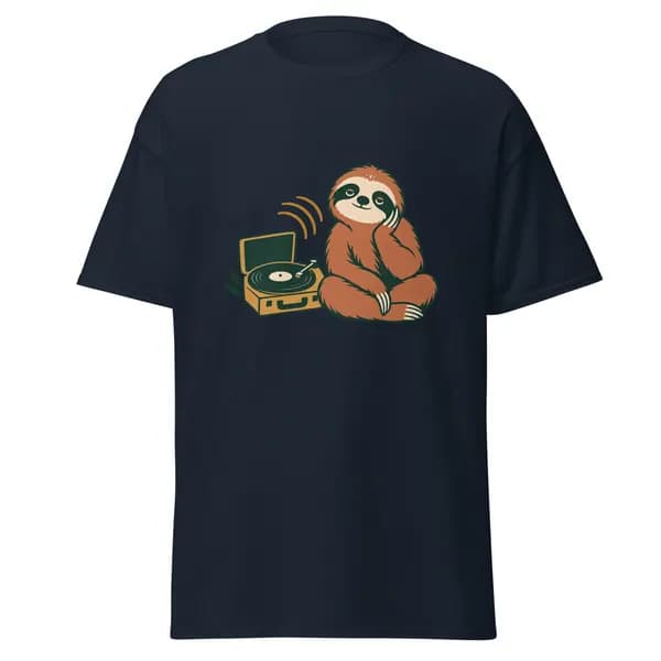 Sunday in Soft Rotation digital garment preview · Navy