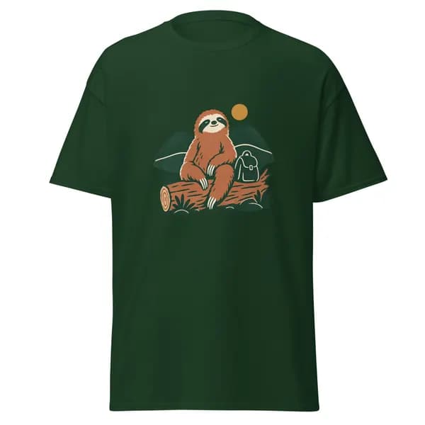 Trailside Breather digital garment preview · Forest Green
