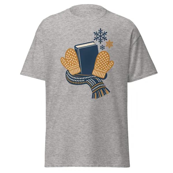 Winter Reading digital garment preview · Sport Grey