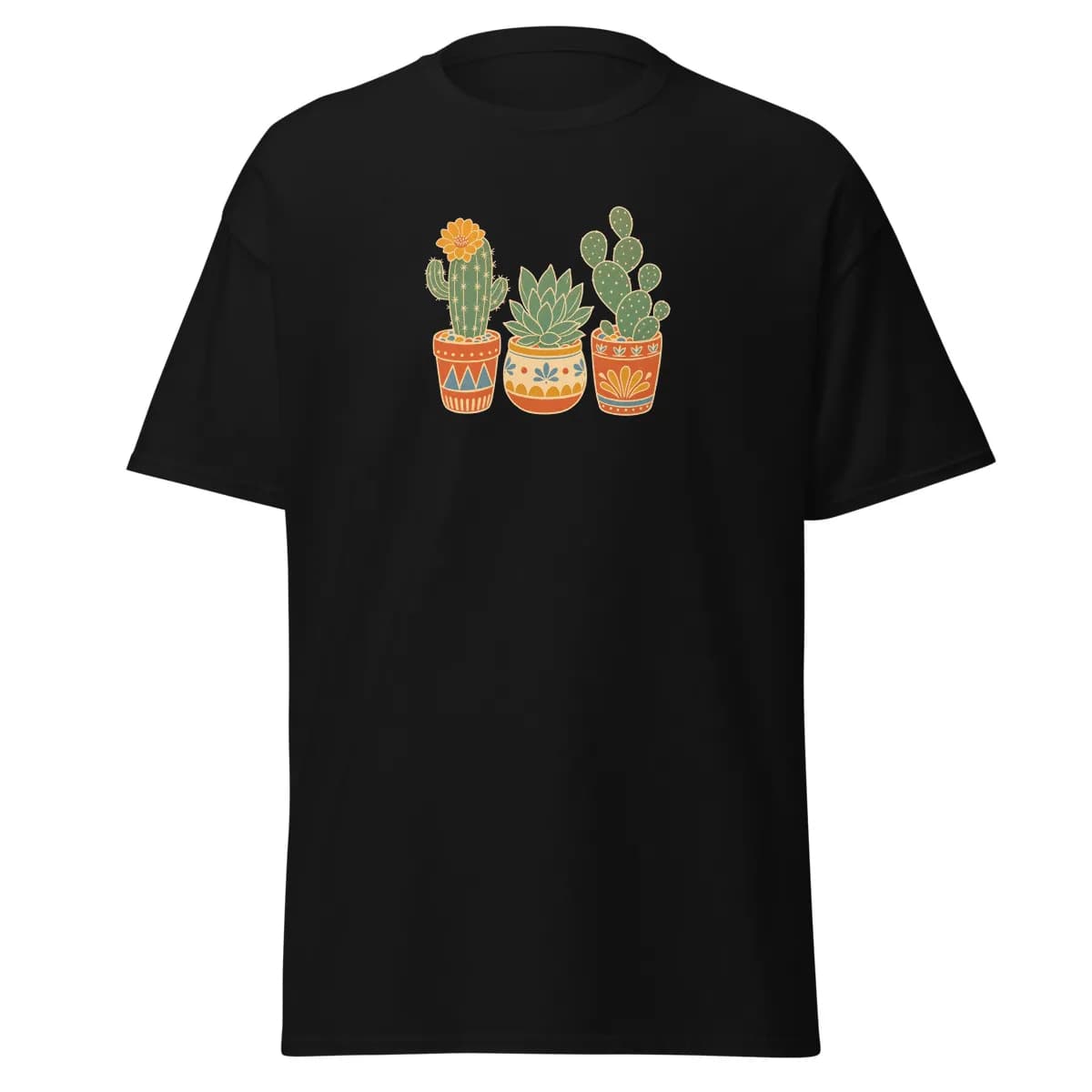 Aperçu numérique du vêtement Cactus Trio · Noir