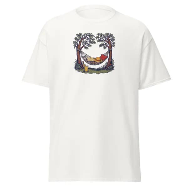 Aperçu numérique du vêtement Hammock Hours · Blanc