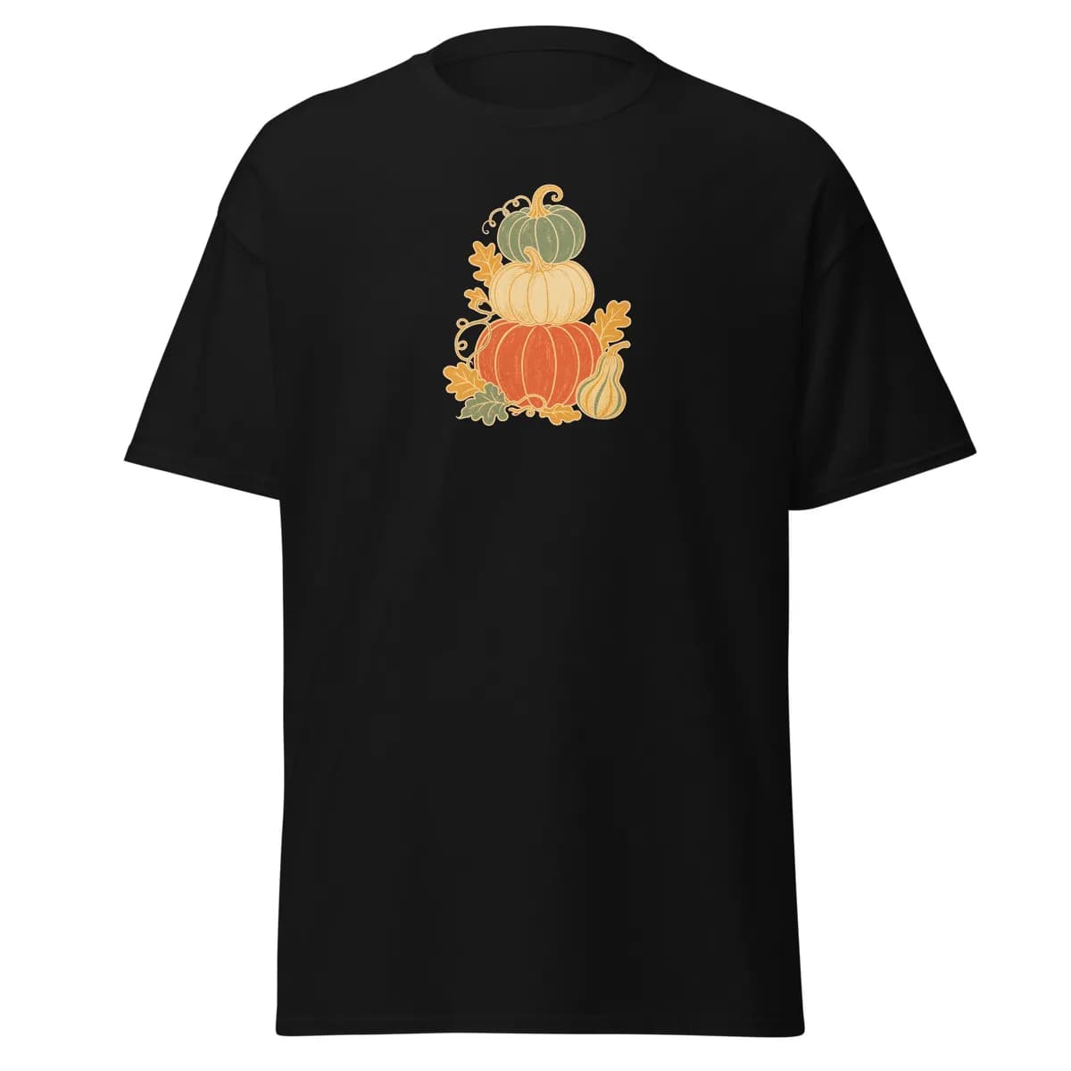 معاينة رقمية لقطعة Heirloom Pumpkin Stack · أسود