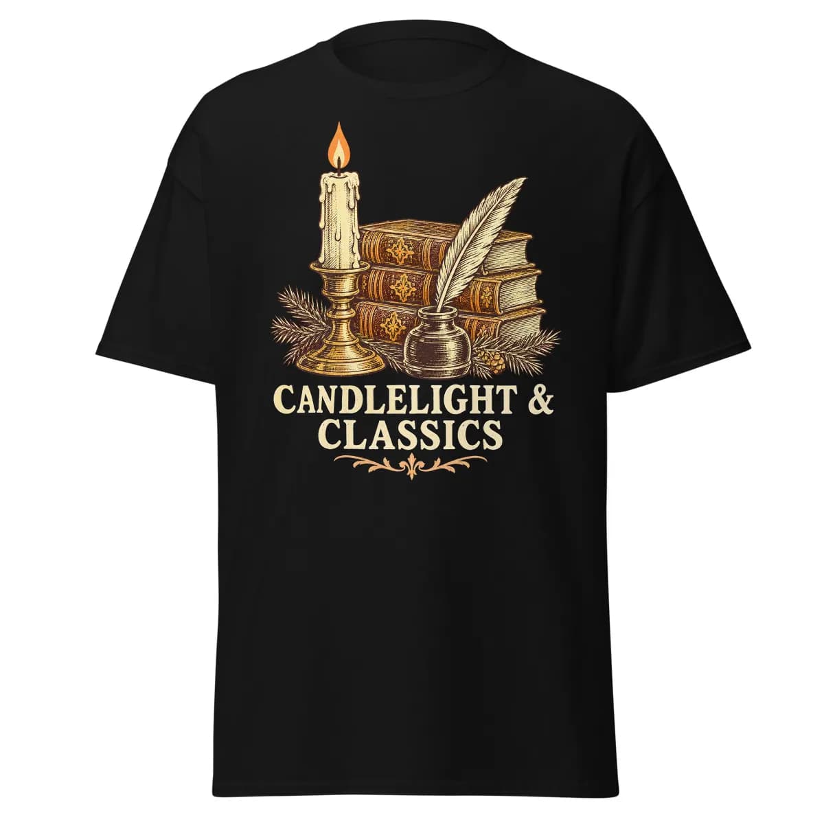 معاينة رقمية لقطعة Candlelight & Classics · أسود