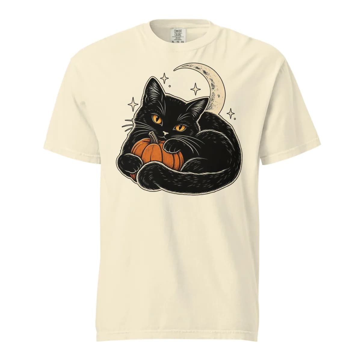 Aperçu numérique du vêtement Midnight Familiar Garment-Dyed Tee · Ivoire