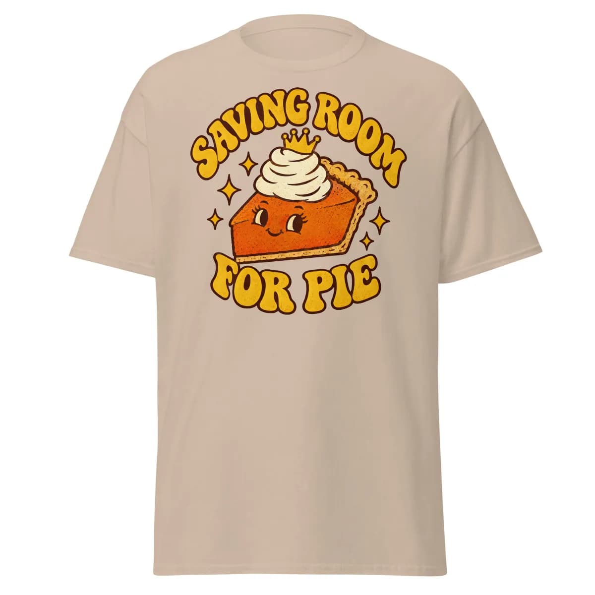 معاينة رقمية لقطعة Saving Room for Pie · رملي
