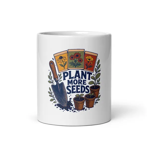 Seed Starter Kit Mug digital product preview · White